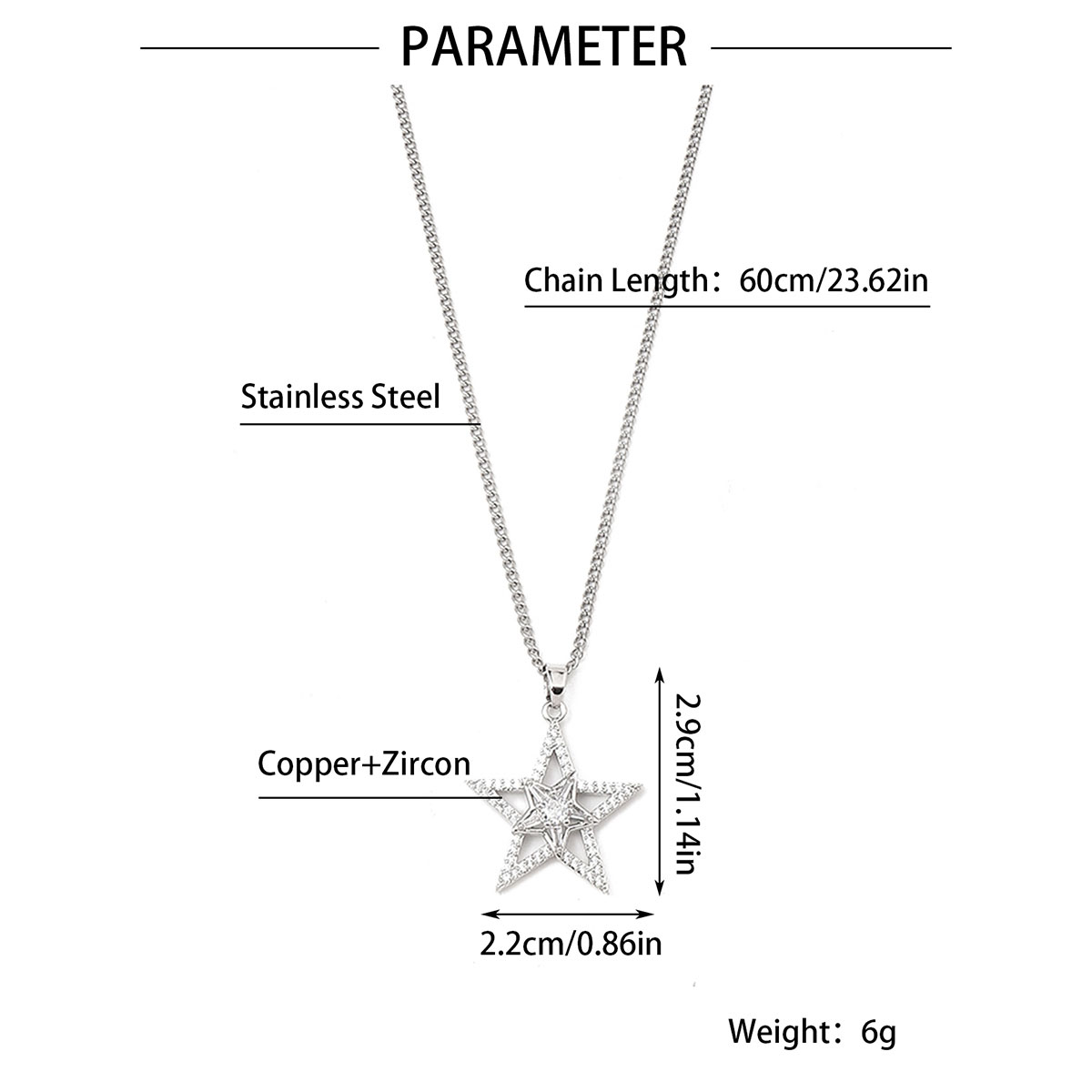 Hip-Hop Cross 201 Stainless Steel Copper Polishing Inlay Zircon Men's Pendant Necklace display picture 25
