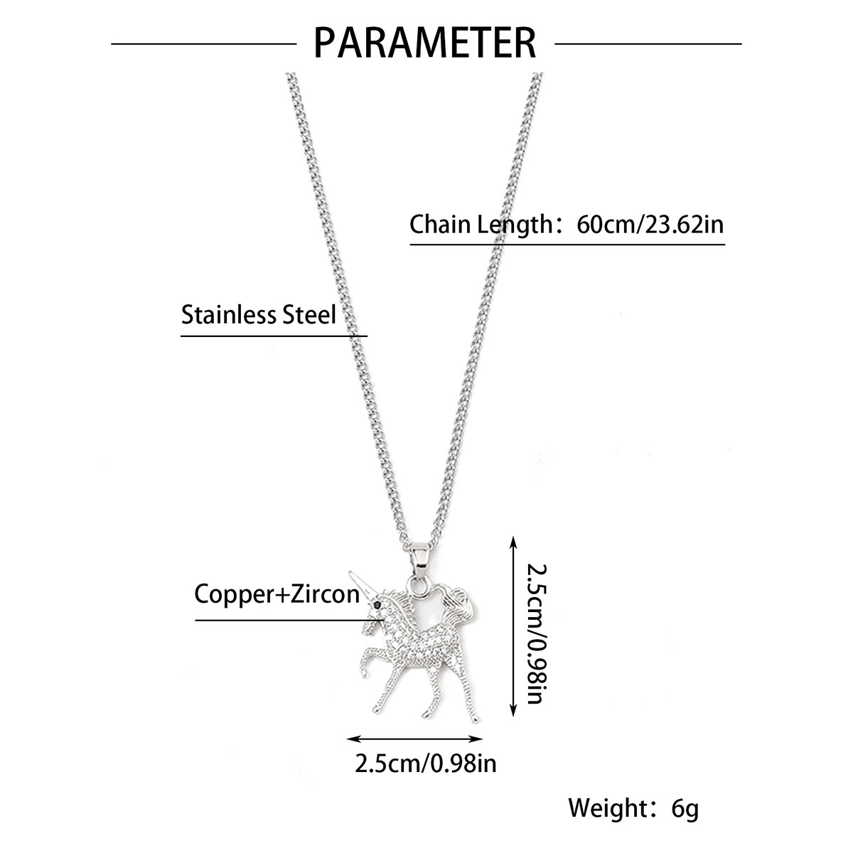 Hip-Hop Snake Butterfly 201 Stainless Steel Copper Polishing Zircon Men's Pendant Necklace display picture 6