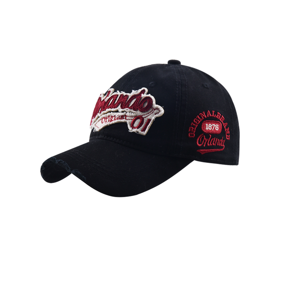 Unisexo Casual Rock Deportes Letra Aleros Curvos Gorra De Beisbol display picture 6