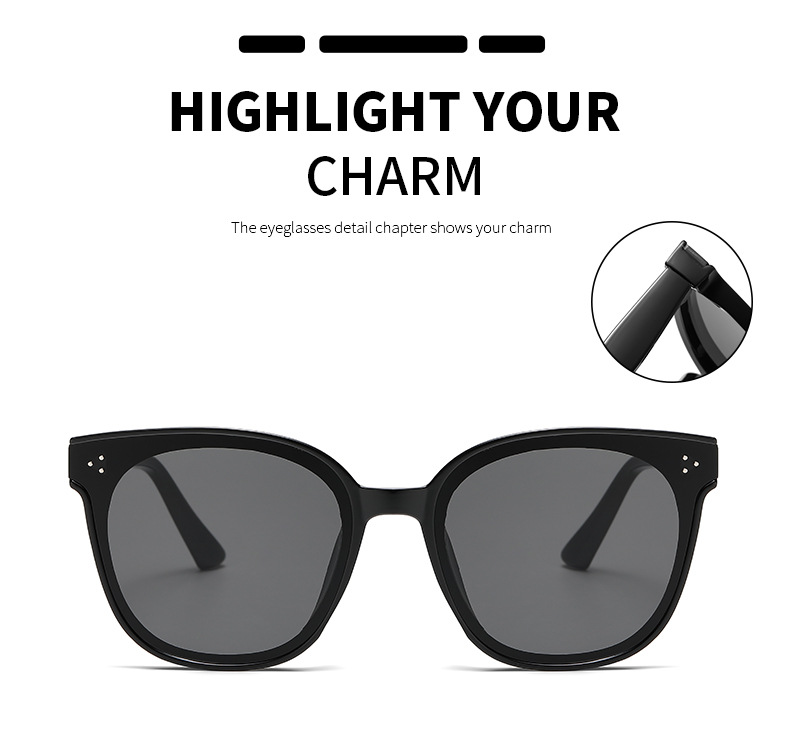 Vacation Simple Style Solid Color Pc Oval Frame Full Frame Women's Sunglasses display picture 2