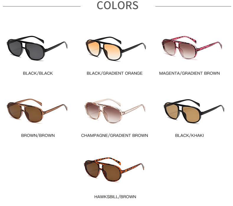 Vacation Simple Style Solid Color Pc Toad Glasses Full Frame Women's Sunglasses display picture 4