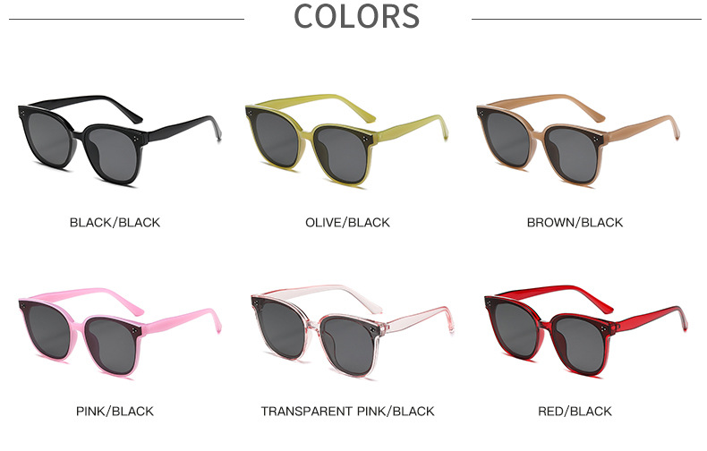 Vacation Simple Style Solid Color Pc Oval Frame Full Frame Women's Sunglasses display picture 4
