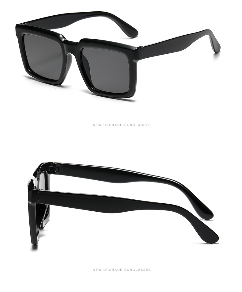 Classic Style Streetwear Solid Color Pc Square Full Frame Women's Sunglasses display picture 6