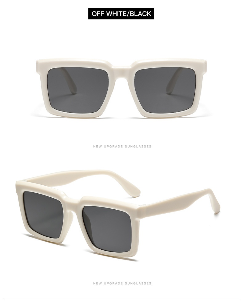 Classic Style Streetwear Solid Color Pc Square Full Frame Women's Sunglasses display picture 9