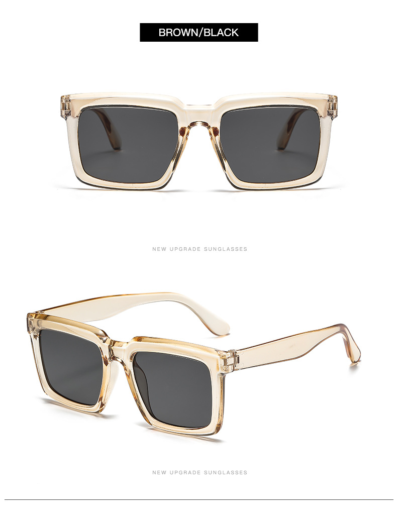 Classic Style Streetwear Solid Color Pc Square Full Frame Women's Sunglasses display picture 11