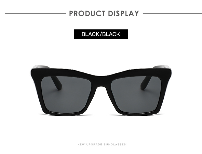 Streetwear Solid Color Pc Square Full Frame Women's Sunglasses display picture 5