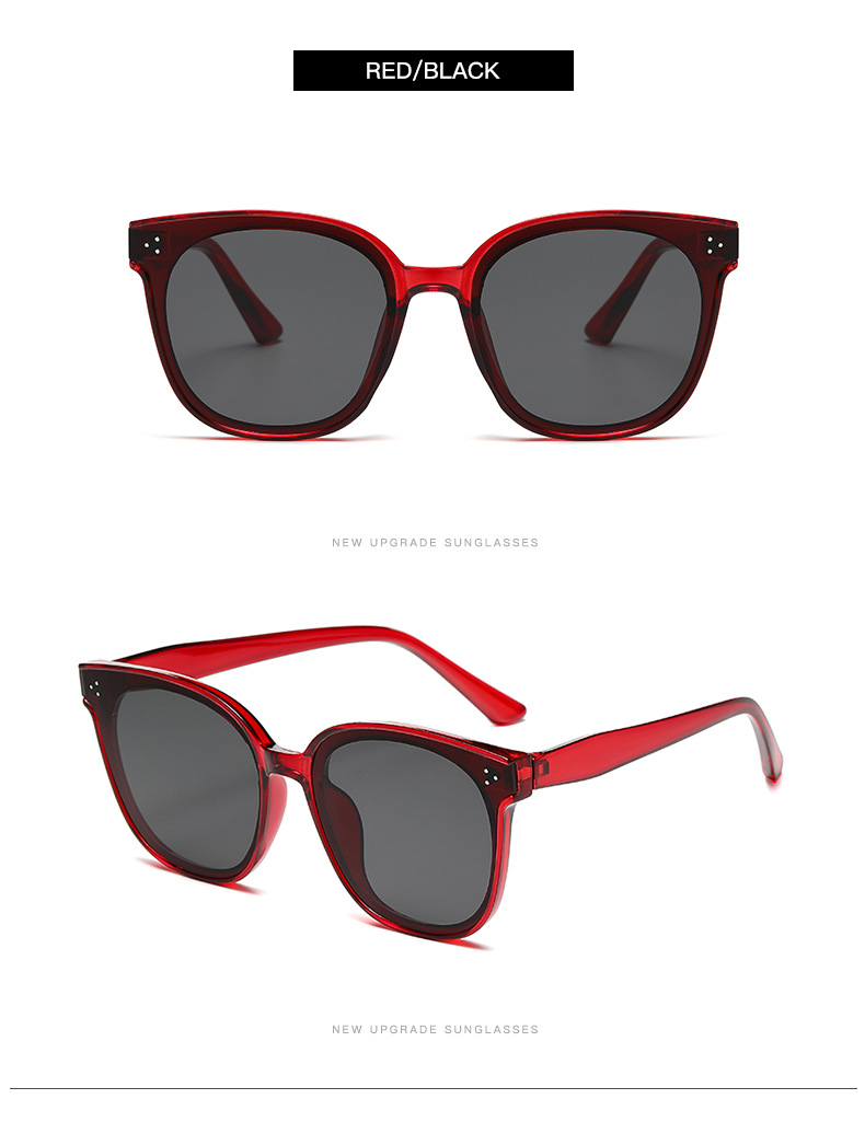 Vacation Simple Style Solid Color Pc Oval Frame Full Frame Women's Sunglasses display picture 11