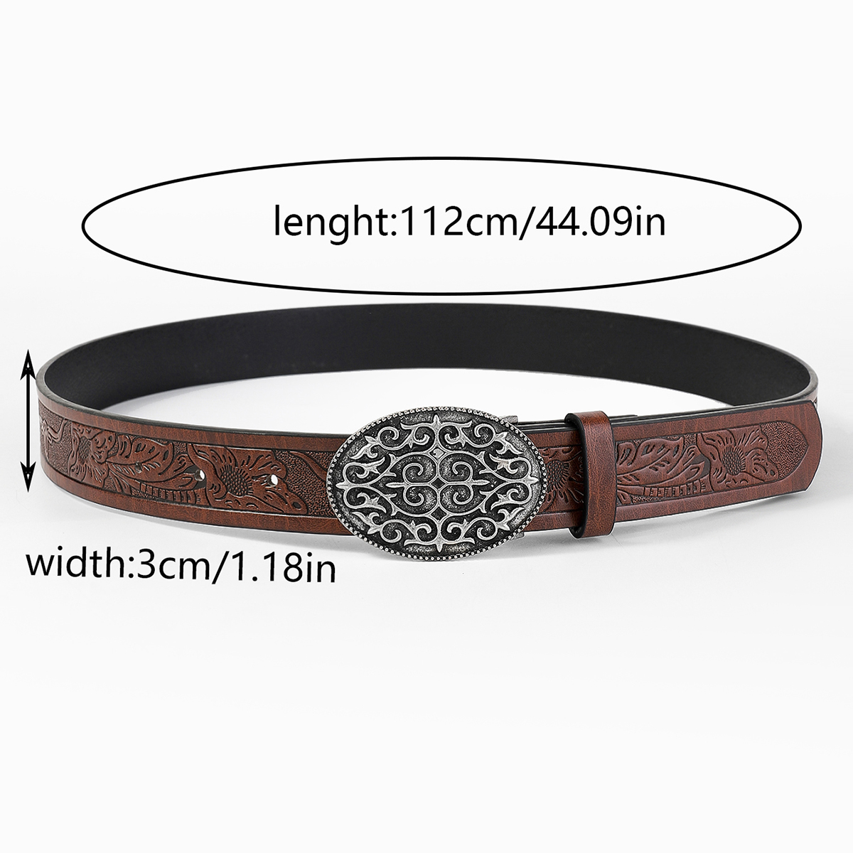 Vintage Style Classic Style Color Block Pu Leather Plating Inlay Turquoise Women's Leather Belts display picture 12