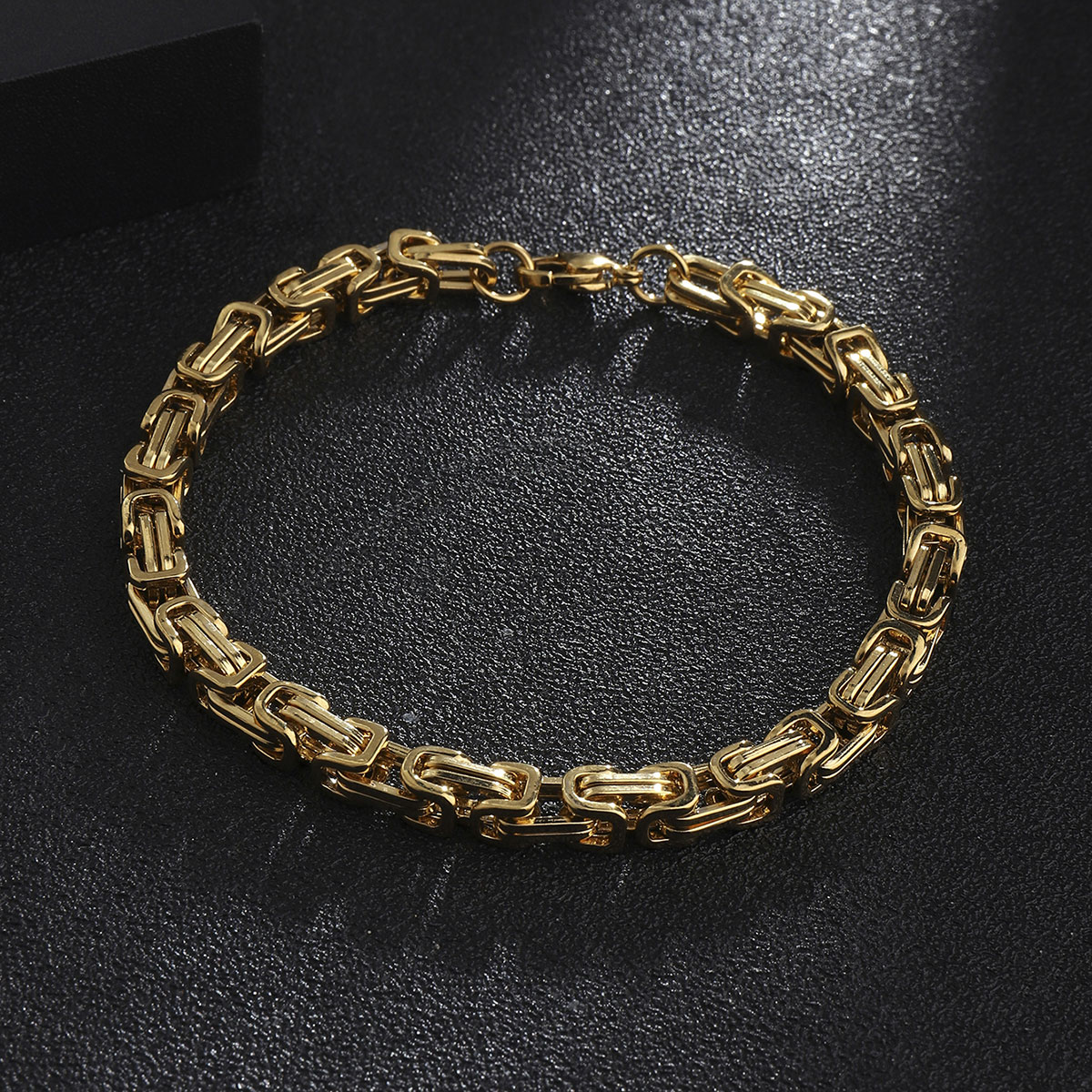 Style Classique Style Simple Bloc De Couleur Acier Inoxydable 201 Couches Patchwork Unisexe Collier Bracelets display picture 2