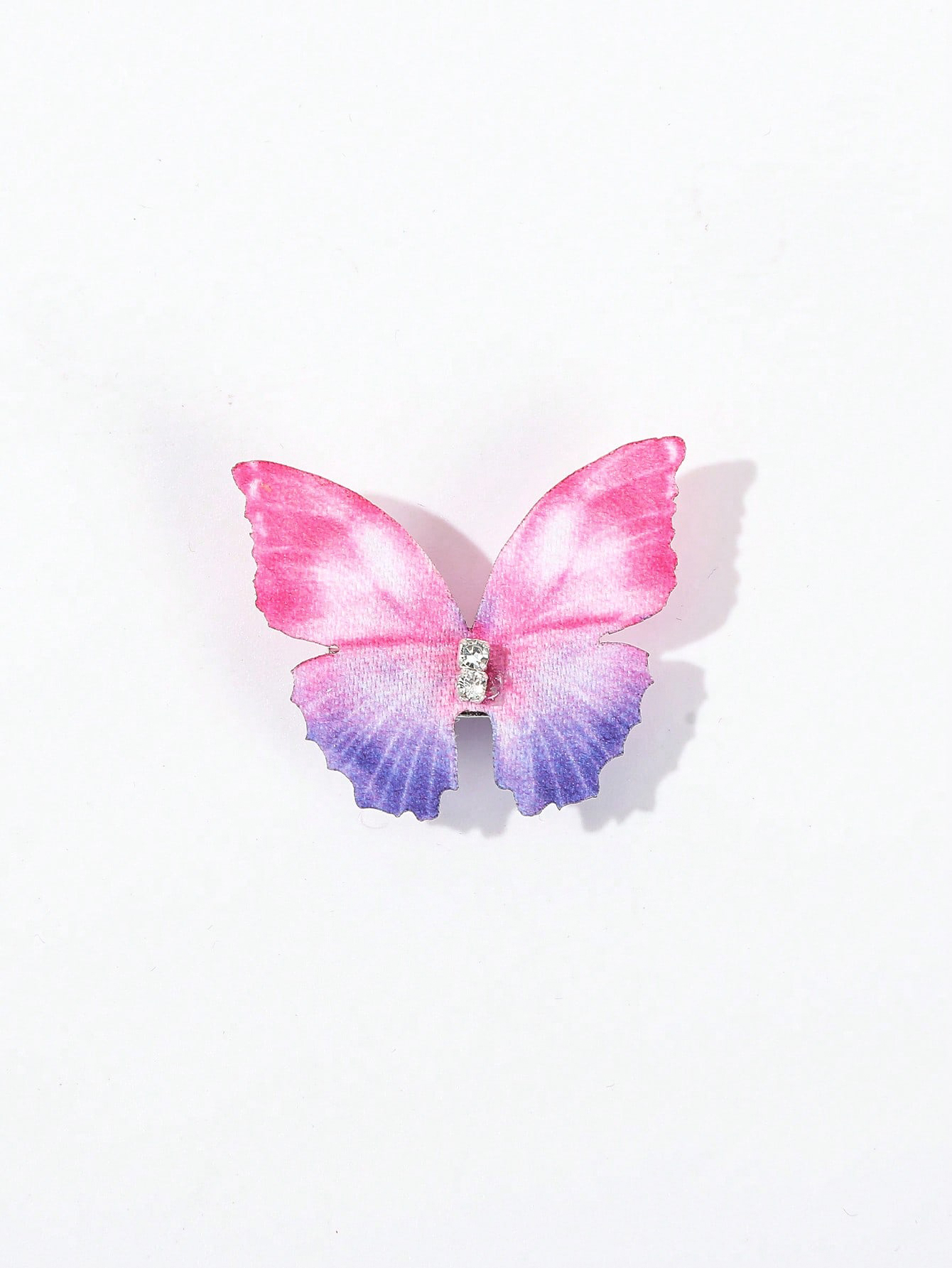 Women's Sweet Solid Color Butterfly Ferroalloy Hair Clip display picture 3