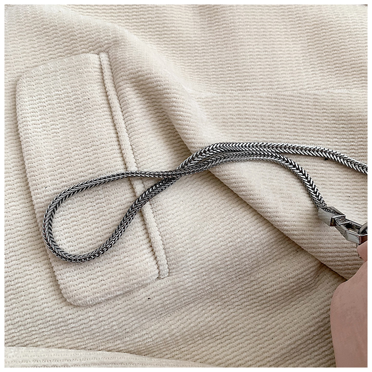 Women's One Size Pu Leather Solid Color Classic Style Sewing Thread Zipper Handbag display picture 1