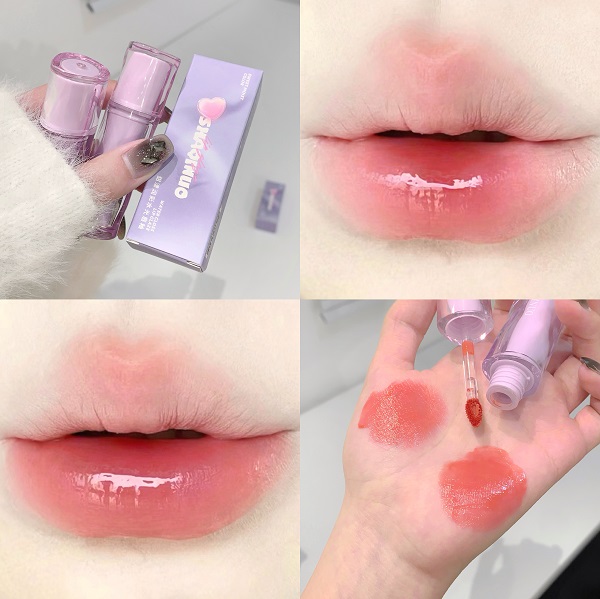 Glam Sexy Solid Color Plastic Lip Glaze display picture 3