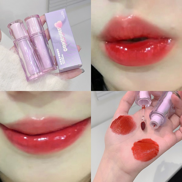 Glam Sexy Solid Color Plastic Lip Glaze display picture 7