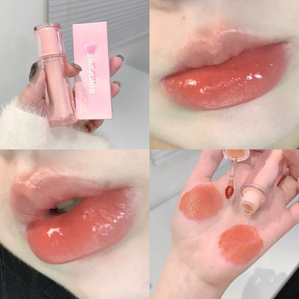 Glam Sexy Solid Color Plastic Lip Glaze display picture 5