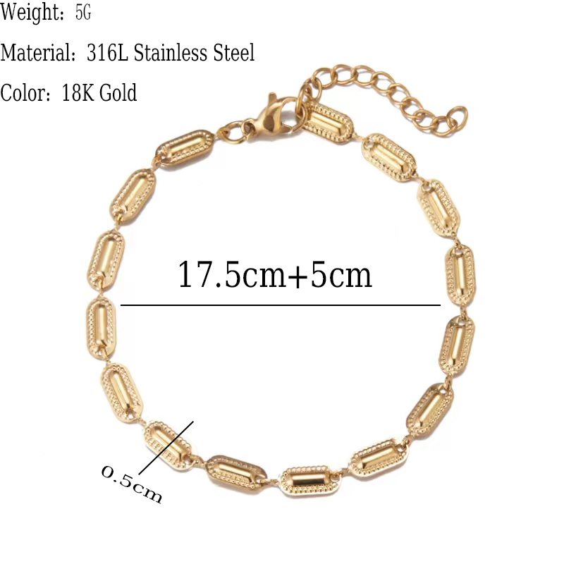 Classic Style Geometric 201 Stainless Steel Inlay Plating Zircon Women's Bracelets display picture 1