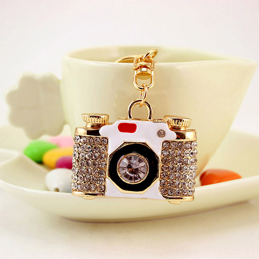 Cute Camera Alloy Women's Keychain display picture 1