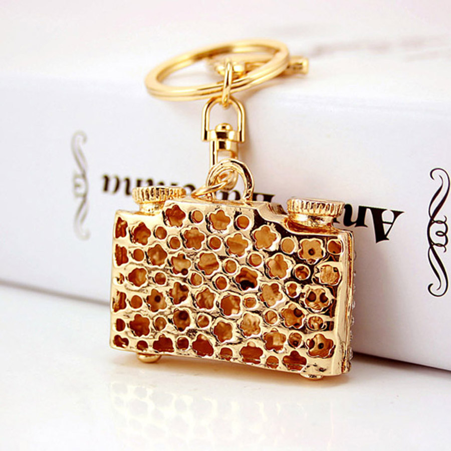 Cute Camera Alloy Women's Keychain display picture 3