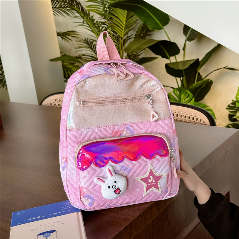 Taille Unique Animal Dessin Animé L'École Sac À Dos Pour Enfants display picture 3