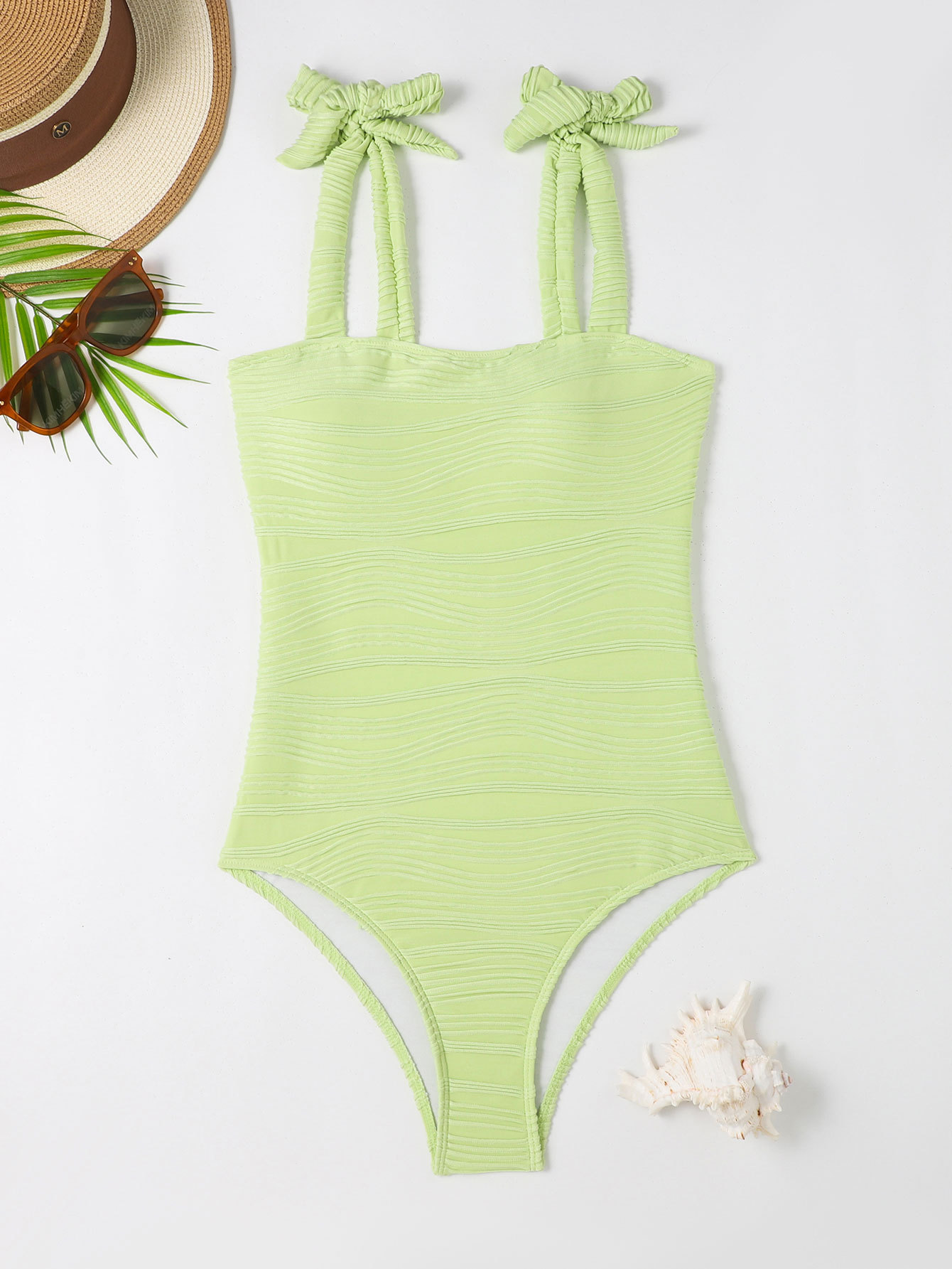Women's Basic Modern Style Solid Color 1 Piece One Piece Swimwear display picture 14