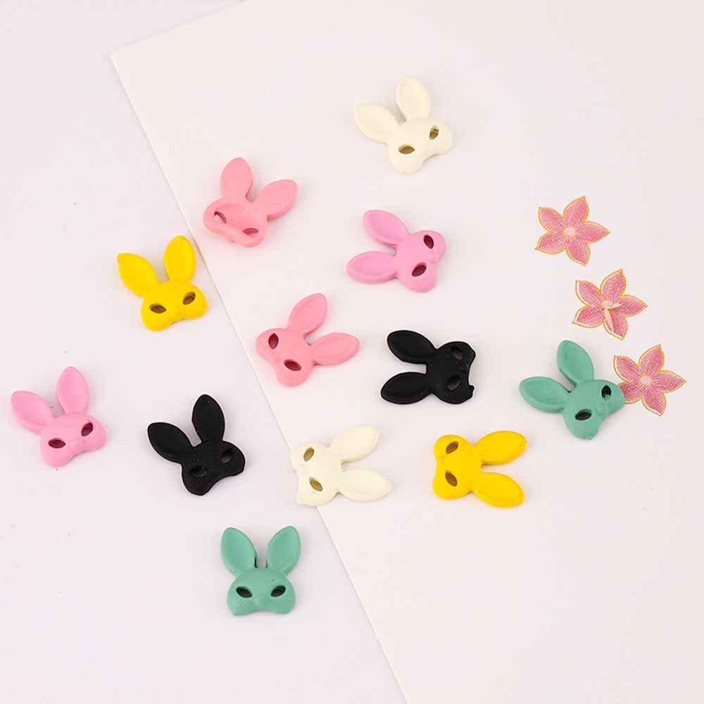 Cartoon Style Rabbit Fox Zinc Alloy Nail Decoration Accessories 60 Pieces Per Pack display picture 5