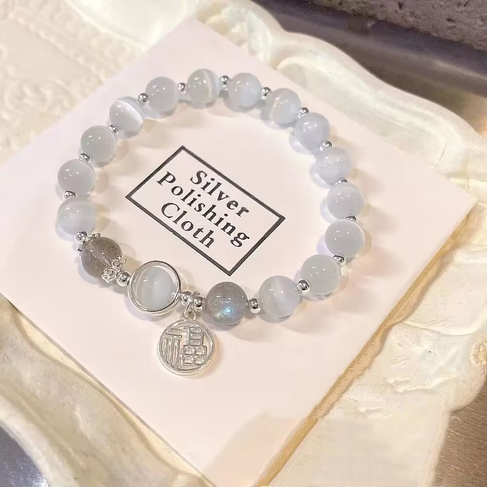 IG Style Commute Round Beaded Unisex Bracelets display picture 4