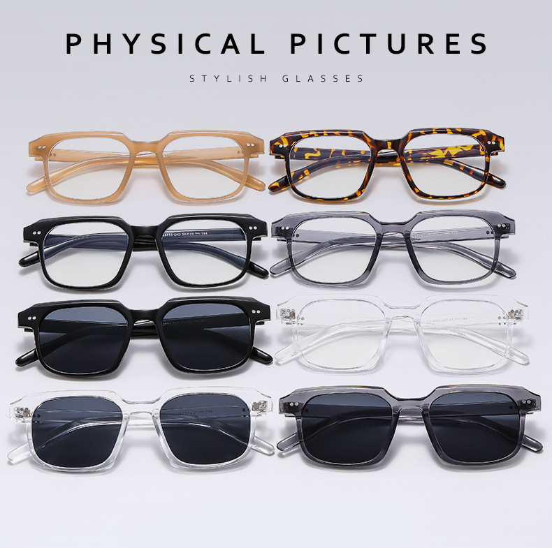 Casual Simple Style Color Block Solid Color Ac Square Full Frame Women's Sunglasses display picture 3