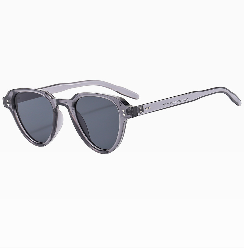 IG Style Simple Style Color Block Solid Color Ac Oval Frame Full Frame Women's Sunglasses display picture 8