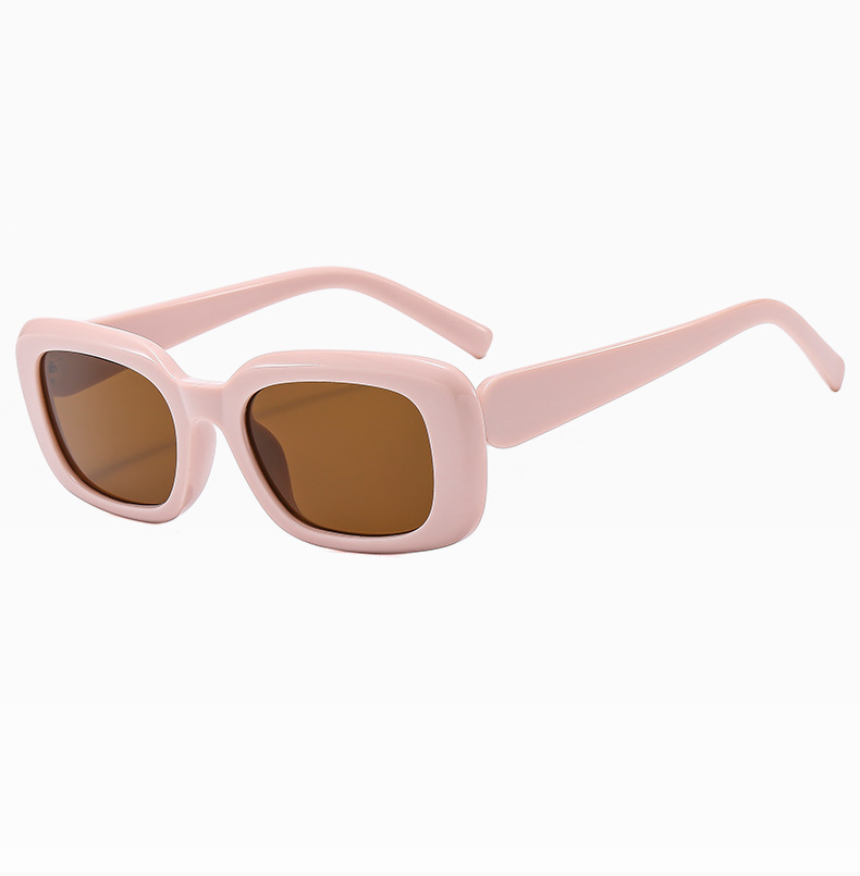 Strassenmode Einfarbig Ac Quadrat Vollbild Sonnenbrille Der Frauen display picture 10