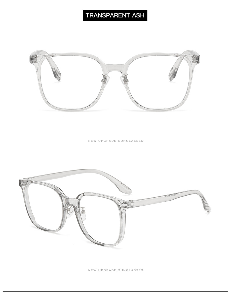 Simple Style Solid Color Pc Square Full Frame Optical Glasses display picture 7