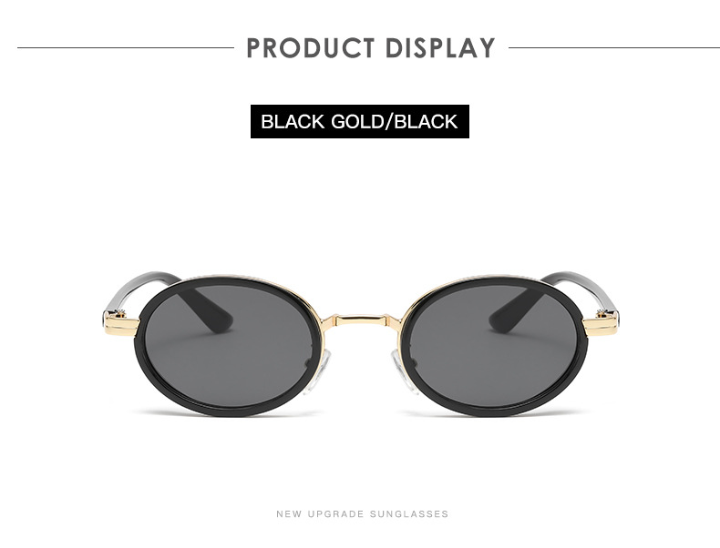 Simple Style Oval Pc Oval Frame Full Frame Women's Sunglasses display picture 5