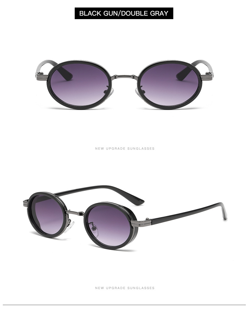 Simple Style Oval Pc Oval Frame Full Frame Women's Sunglasses display picture 8