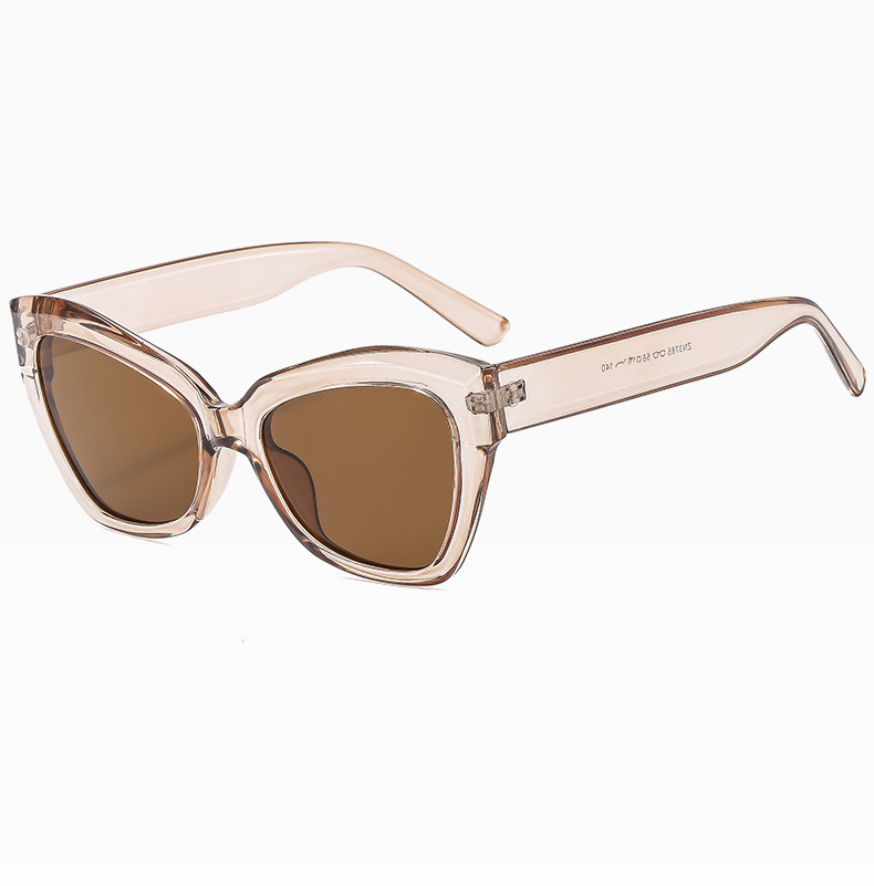 Streetwear Solid Color Leopard Ac Butterfly Frame Full Frame Women's Sunglasses display picture 11