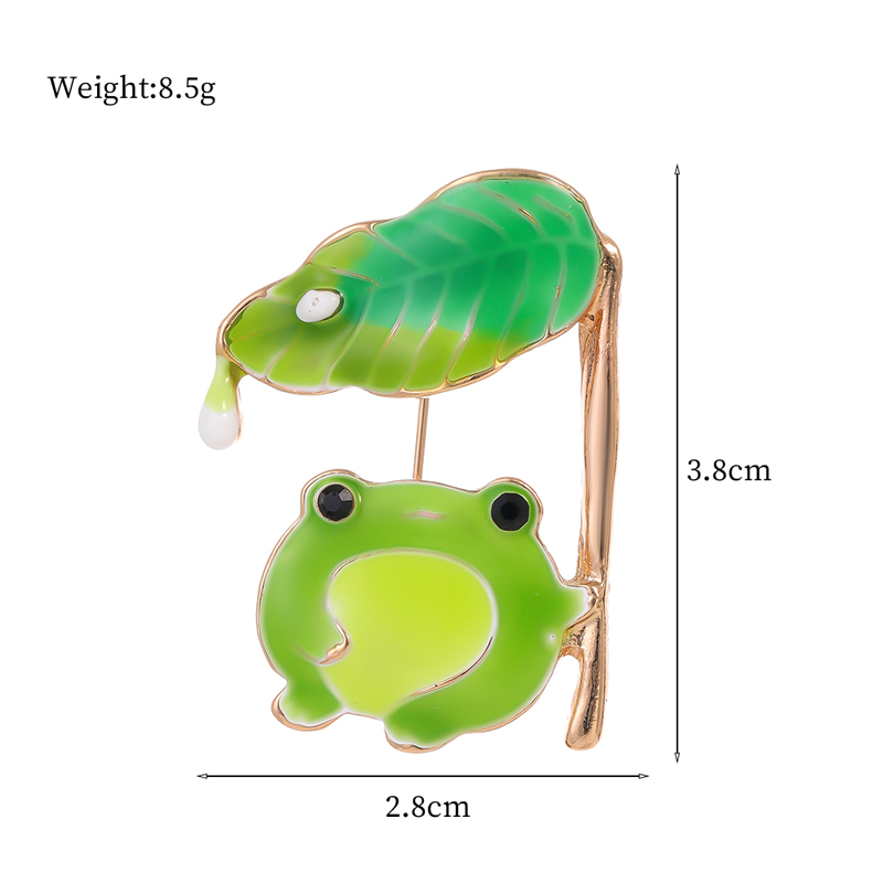 Élégant Animal Papillon Grenouille Alliage Strass Unisexe Broches display picture 7