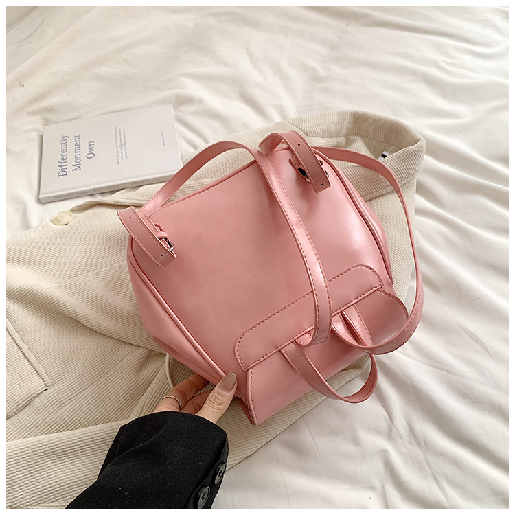 Solid Color Bow Knot Casual Women's Backpack display picture 7