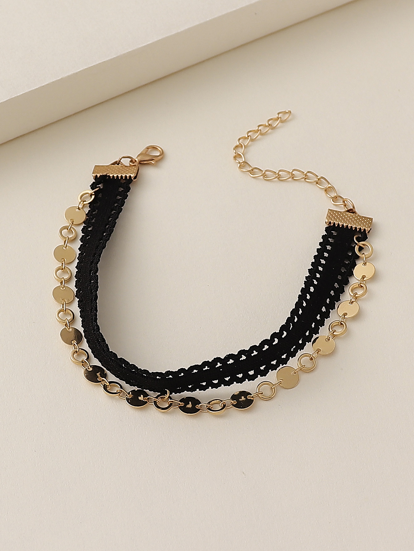 Classic Style Round Alloy Wholesale Anklet display picture 1
