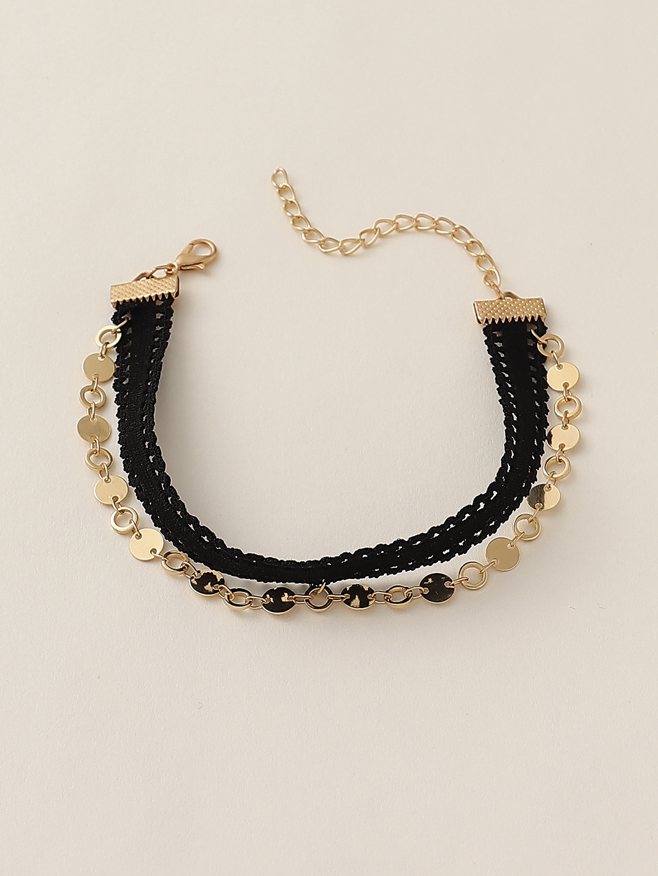 Classic Style Round Alloy Wholesale Anklet display picture 6
