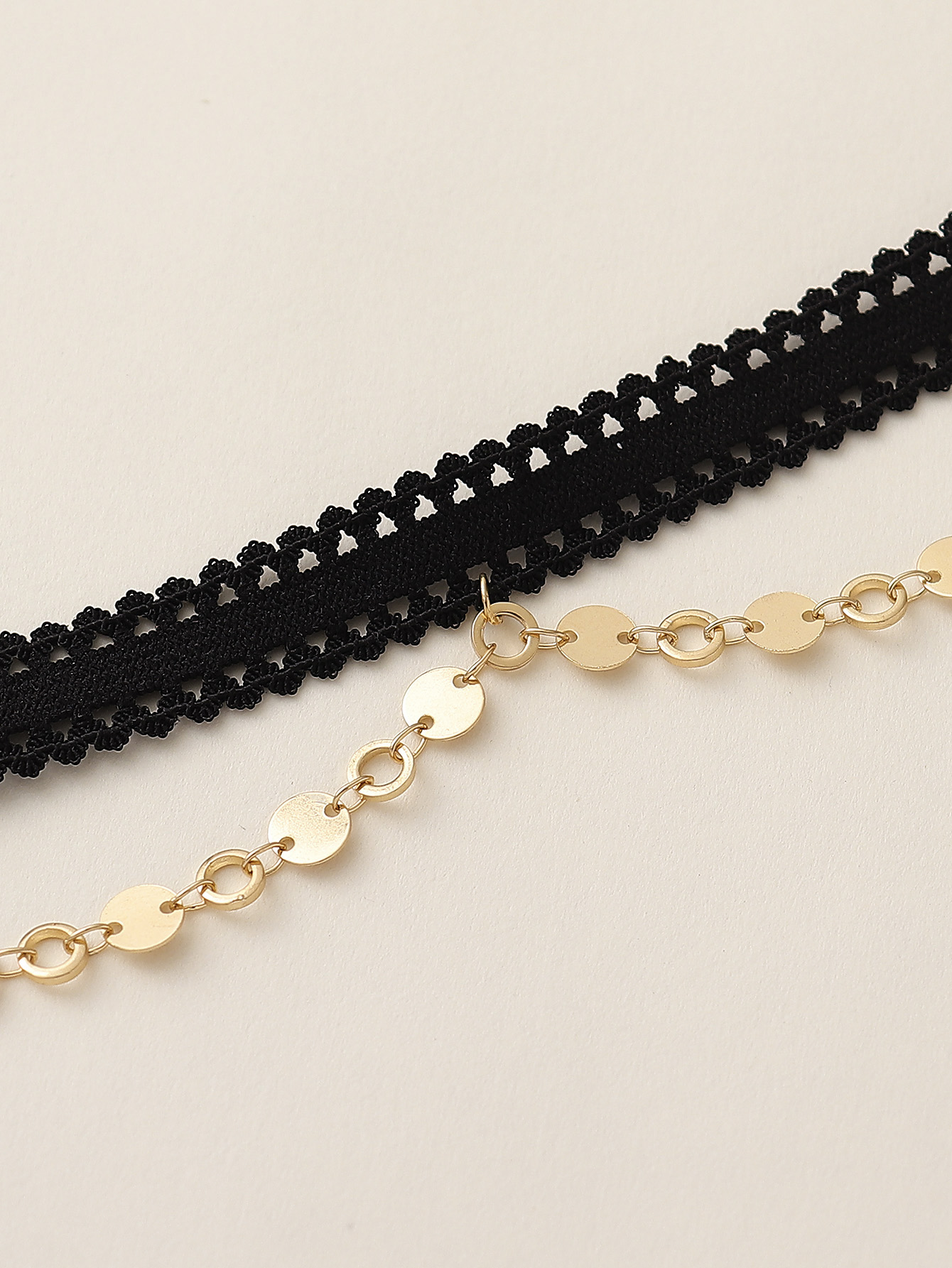Classic Style Round Alloy Wholesale Anklet display picture 3