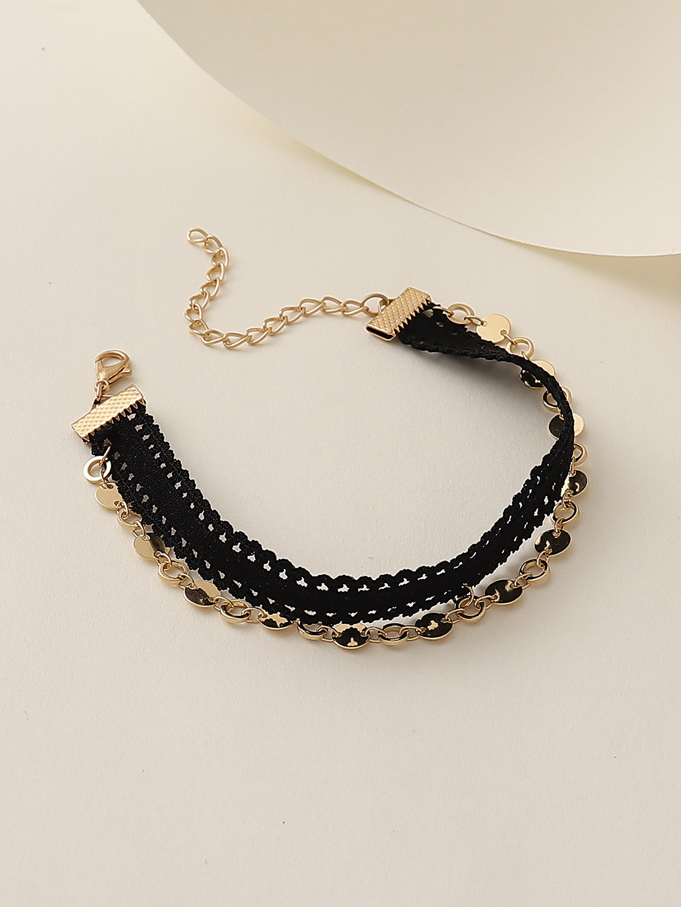 Classic Style Round Alloy Wholesale Anklet display picture 5
