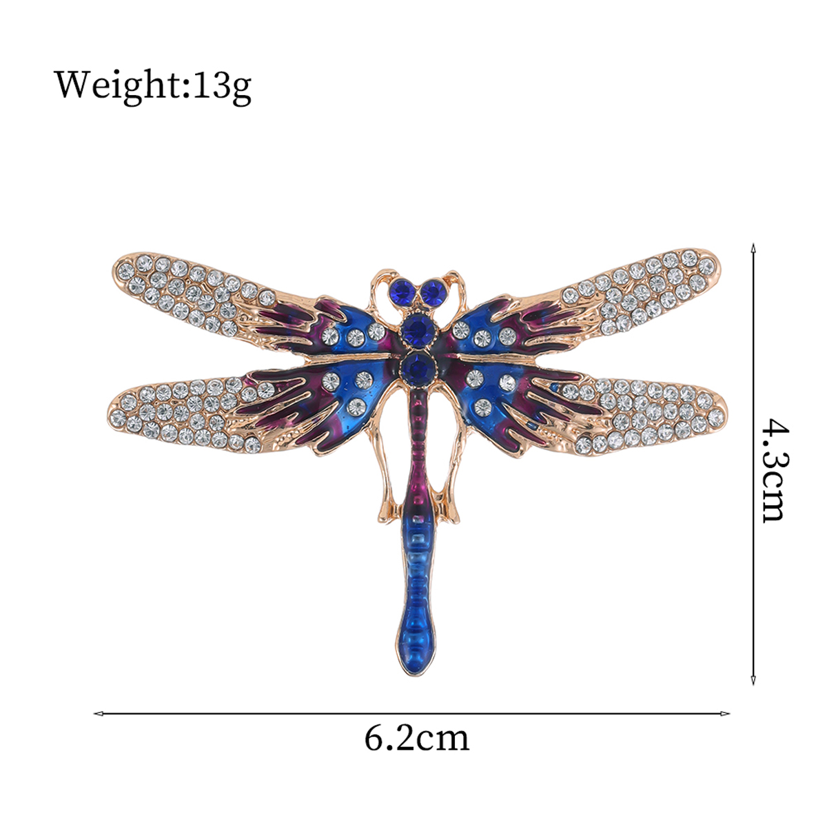 Simple Style Classic Style Animal Leaf Watermelon Alloy Inlay Artificial Rhinestones Women's Brooches display picture 4