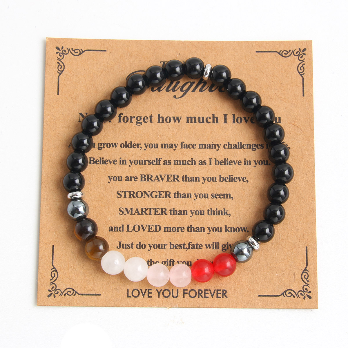 Beach Tropical Simple Style Color Block Natural Stone Beaded Women's Bracelets display picture 3