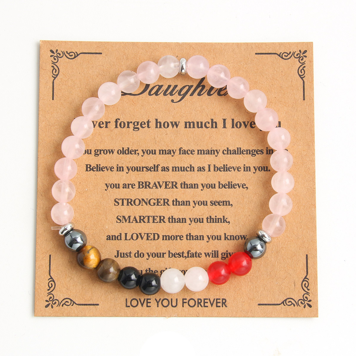 Beach Tropical Simple Style Color Block Natural Stone Beaded Women's Bracelets display picture 2