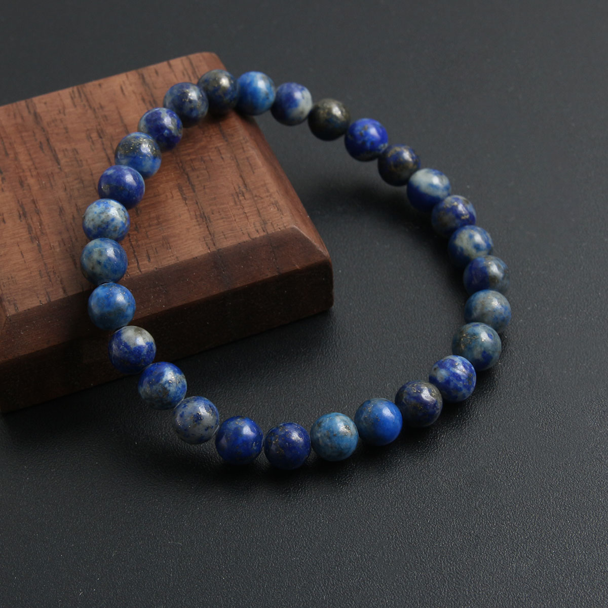 Natural Stone Simple Style Commute Beaded Handmade Round Bracelets display picture 4