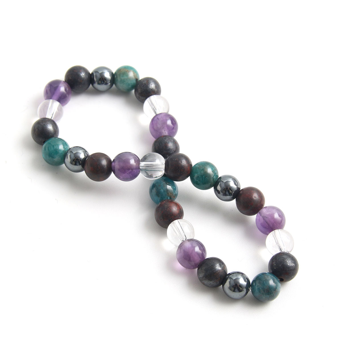 Natural Stone Modern Style Commute Beaded Handmade Round Bracelets display picture 3