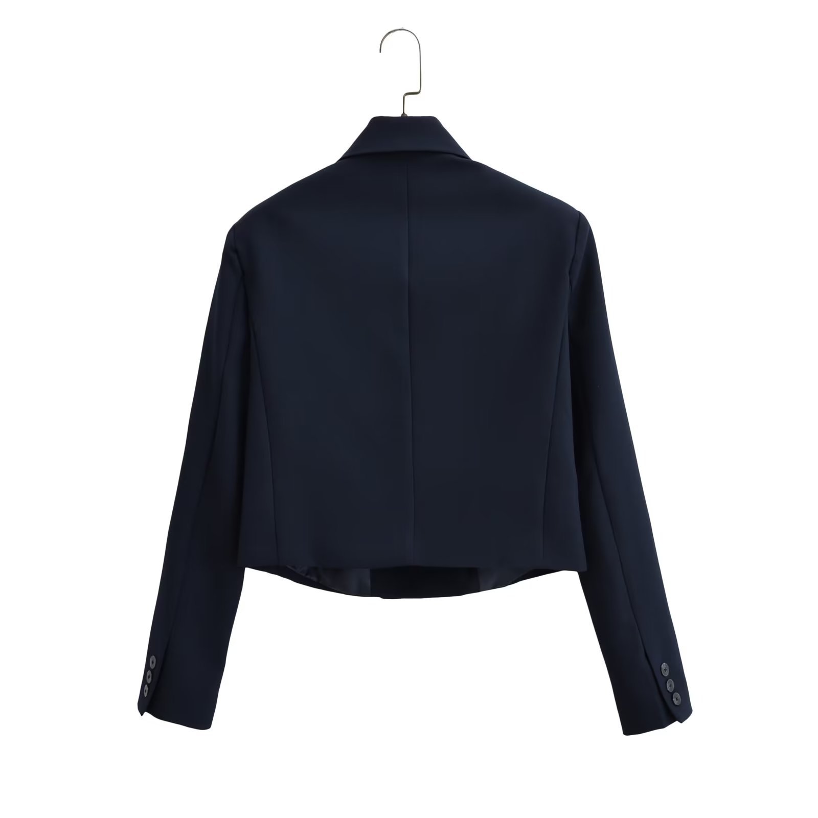Women's Long Sleeve Blazers Pocket Elegant Solid Color display picture 2