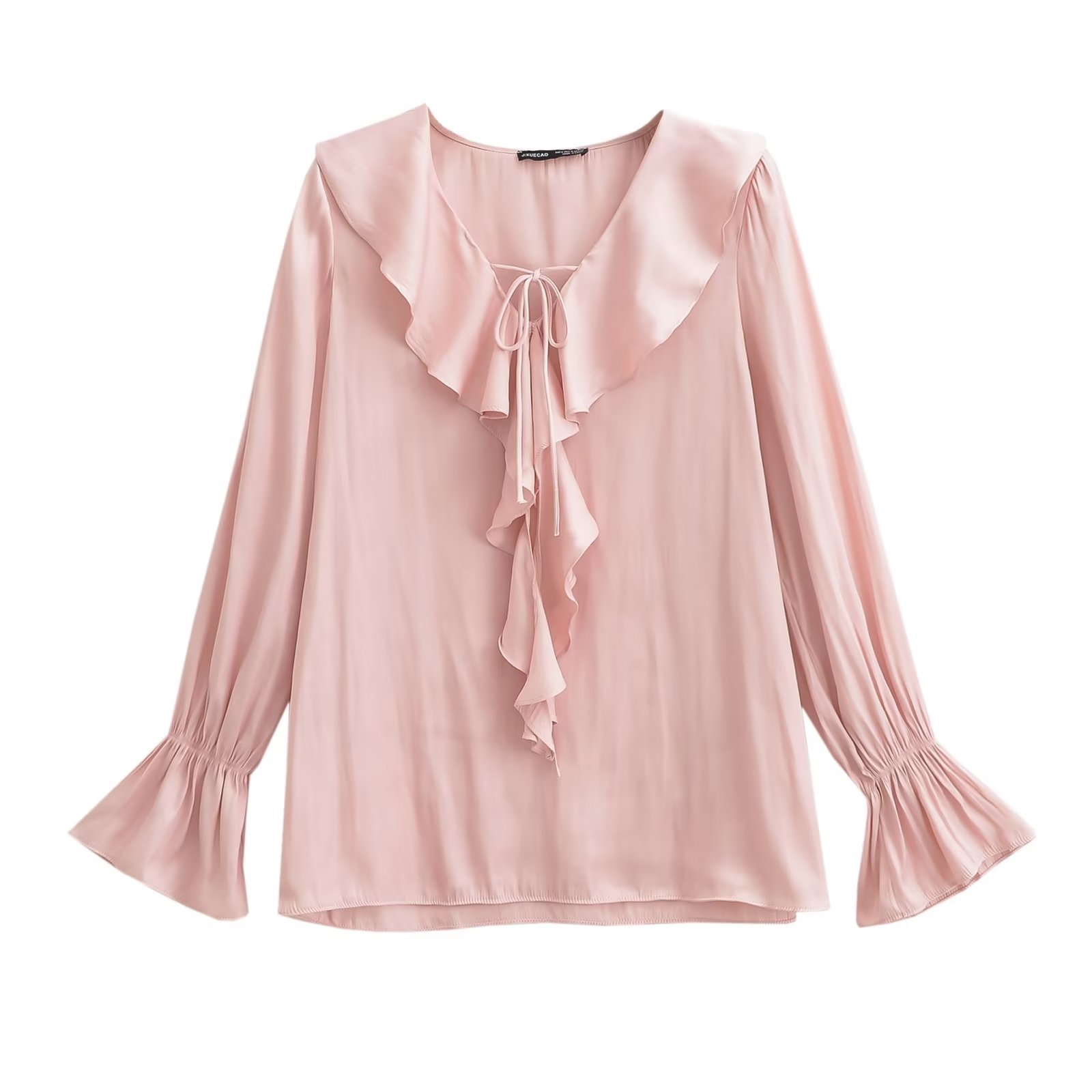 Women's Blouse Long Sleeve Blouses Button Simple Style Solid Color display picture 3
