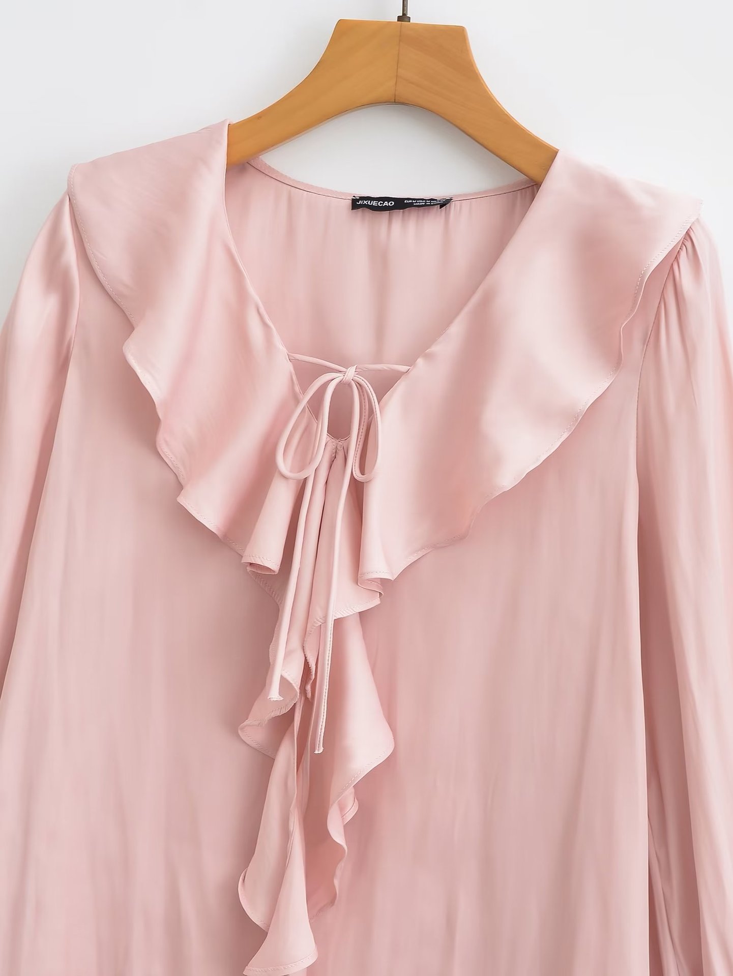 Women's Blouse Long Sleeve Blouses Button Simple Style Solid Color display picture 4