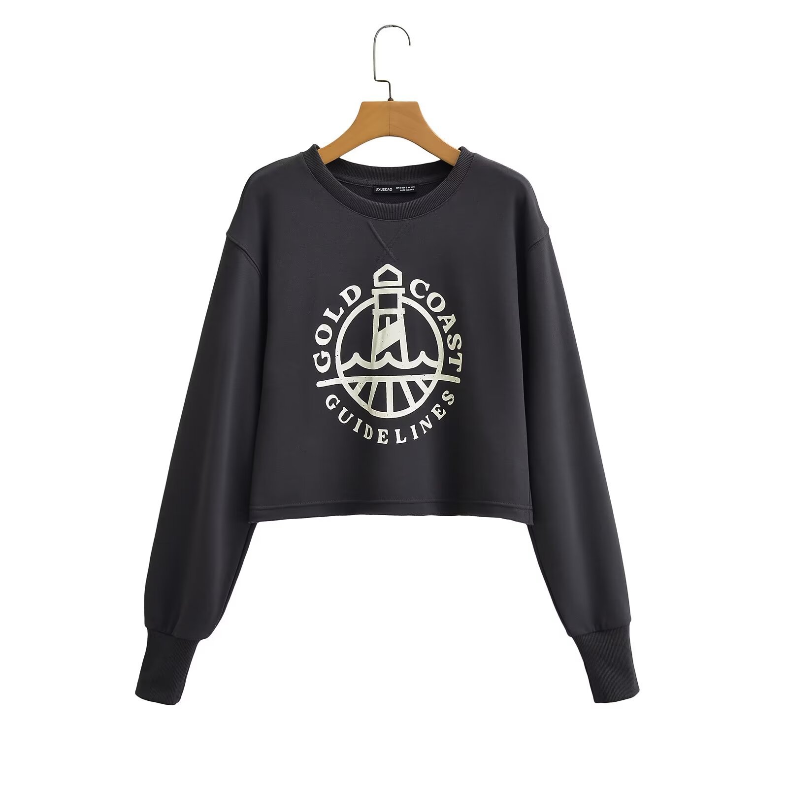 Women's T-shirt Long Sleeve T-Shirts Printing Streetwear Letter display picture 3