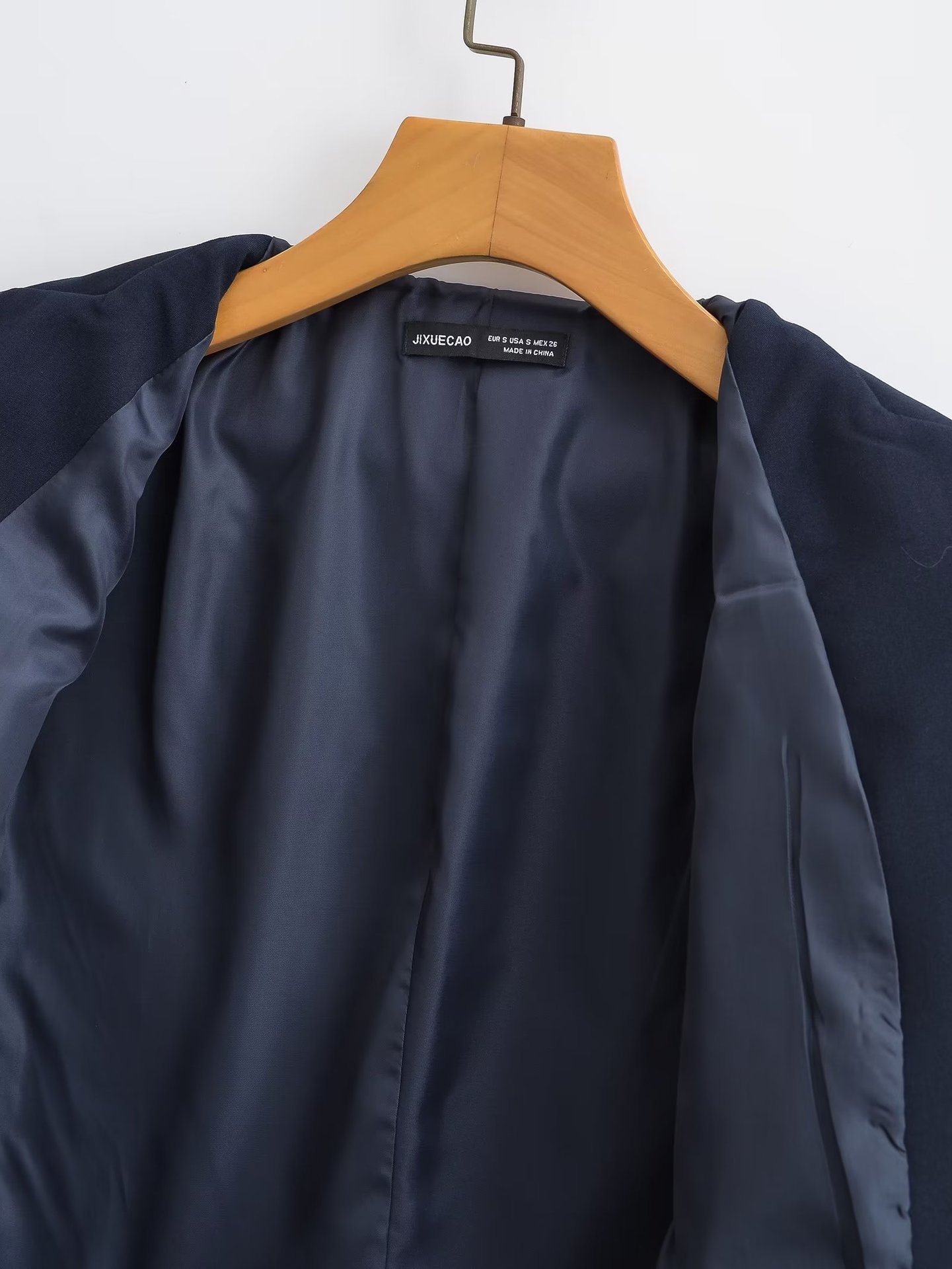 Women's Long Sleeve Blazers Pocket Elegant Solid Color display picture 16