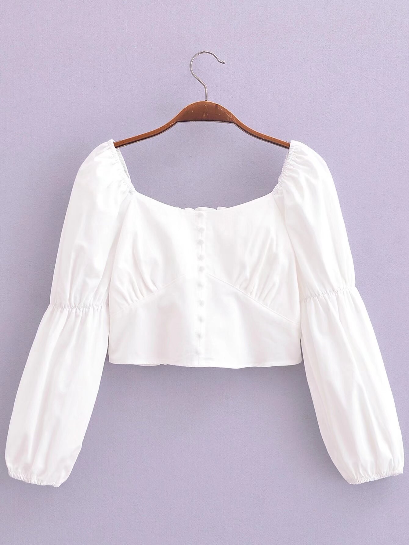 Women's Blouse Long Sleeve Blouses Streetwear Solid Color display picture 3