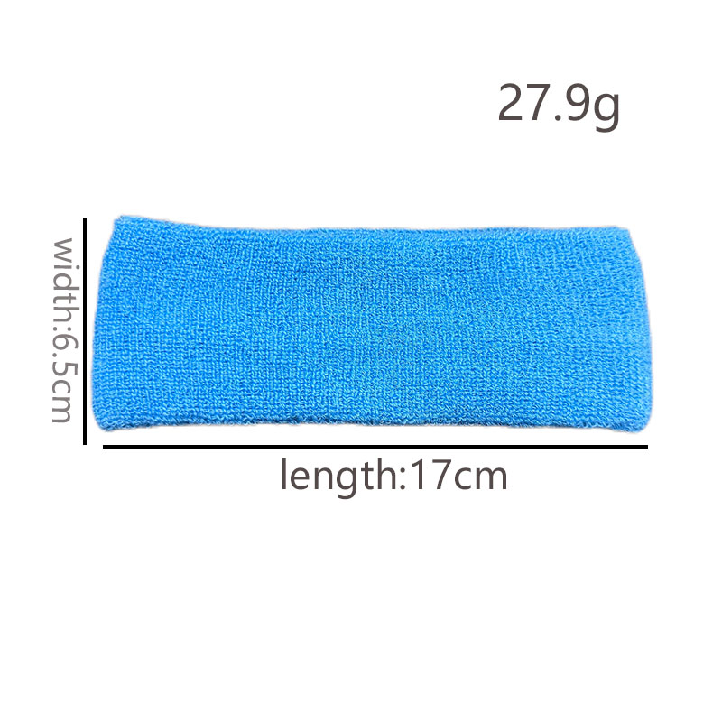 Women's Casual Sports Solid Color Polyester Elastic Band Hair Band display picture 2